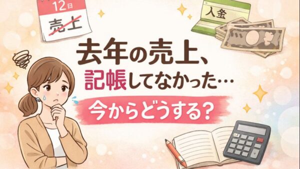 105.昨年の売上、今年入金されたときの記帳はどうする？（電子書籍の印税・個人クライアントの場合）