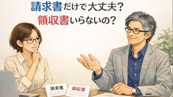 112.請求書と領収書、どっちを出すべき？個人クライアントが増えたときの正解整理
